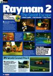 Scan de la preview de F-1 World Grand Prix II paru dans le magazine Nintendo Official Magazine 81, page 1