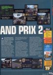Scan of the review of F-1 World Grand Prix II published in the magazine X64 21, page 2