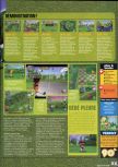 Scan of the review of Mario Golf published in the magazine X64 21, page 2