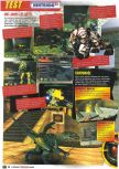Scan of the review of Turok 2: Seeds Of Evil published in the magazine Le Magazine Officiel Nintendo 10, page 3