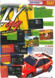 Scan of the review of V-Rally Edition 99 published in the magazine Le Magazine Officiel Nintendo 10, page 2