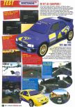Scan du test de V-Rally Edition 99 paru dans le magazine Le Magazine Officiel Nintendo 10, page 3