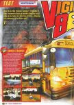 Scan du test de Vigilante 8 paru dans le magazine Le Magazine Officiel Nintendo 15, page 1