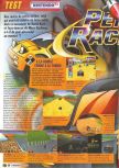Scan of the review of Penny Racers published in the magazine Le Magazine Officiel Nintendo 15, page 1