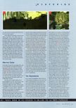 Scan of the walkthrough of Shadow Man published in the magazine N64 Gamer 22, page 2
