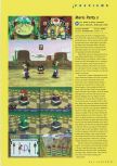 Scan of the preview of Mario Party 2 published in the magazine N64 Gamer 23, page 1