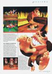 Scan of the review of Donkey Kong 64 published in the magazine N64 Gamer 23, page 2