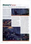 Scan of the review of Tarzan published in the magazine N64 Gamer 26, page 1