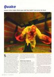 Scan du test de Quake paru dans le magazine N64 Gamer 03, page 1