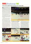 Scan of the review of NHL Breakaway 98 published in the magazine N64 Gamer 03, page 1