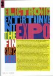 Scan of the article Electronic Entertainment Expo: The Fun Starts Here published in the magazine N64 Gamer 06, page 1