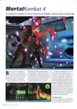 Scan du test de Mortal Kombat 4 paru dans le magazine N64 Gamer 07, page 1