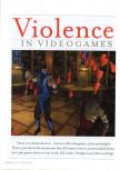 Scan de l'article Violence in video games paru dans le magazine N64 Gamer 07, page 1
