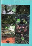 Scan of the walkthrough of Forsaken published in the magazine N64 Gamer 07, page 8