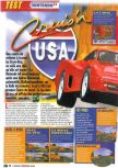 Scan of the review of Cruis'n USA published in the magazine Le Magazine Officiel Nintendo 04, page 1