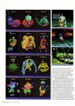 Scan of the review of Starshot: Space Circus Fever published in the magazine N64 Gamer 10, page 3