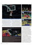 Scan of the review of NBA Live 99 published in the magazine N64 Gamer 11, page 3