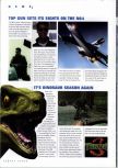 Scan of the preview of Turok 3: Shadow of Oblivion published in the magazine N64 Gamer 13, page 1