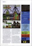 Scan of the review of South Park published in the magazine N64 Gamer 13, page 7