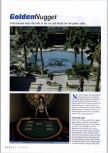 Scan of the review of Golden Nugget published in the magazine N64 Gamer 13, page 1