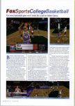 Scan of the review of Fox Sports College Hoops '99 published in the magazine N64 Gamer 13, page 1