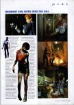 Scan of the preview of Resident Evil 2 published in the magazine N64 Gamer 13, page 17