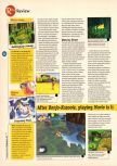 Scan of the review of Banjo-Kazooie published in the magazine 64 Magazine 16, page 9