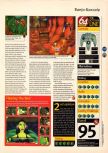 Scan of the review of Banjo-Kazooie published in the magazine 64 Magazine 16, page 12