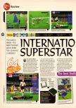 Scan of the review of International Superstar Soccer 98 published in the magazine 64 Magazine 16, page 1