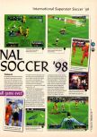 Scan of the review of International Superstar Soccer 98 published in the magazine 64 Magazine 16, page 2