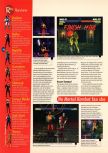 Scan of the review of Mortal Kombat 4 published in the magazine 64 Magazine 16, page 3