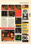 Scan of the review of Mortal Kombat 4 published in the magazine 64 Magazine 16, page 4