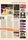 Scan du test de Kobe Bryant in NBA Courtside paru dans le magazine 64 Magazine 16, page 2