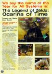 Scan de la preview de The Legend Of Zelda: Ocarina Of Time paru dans le magazine Electronic Gaming Monthly 117, page 6