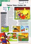 Scan de la preview de Conker's Bad Fur Day paru dans le magazine Electronic Gaming Monthly 109, page 1