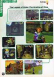 Scan de la preview de The Legend Of Zelda: Ocarina Of Time paru dans le magazine Electronic Gaming Monthly 109, page 22