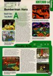 Scan de la preview de Bomberman Hero paru dans le magazine Electronic Gaming Monthly 110, page 1
