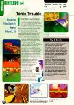 Scan de la preview de Tonic Trouble paru dans le magazine Electronic Gaming Monthly 112, page 1