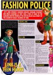 Scan of the article Hyrule Tattler published in the magazine Electronic Gaming Monthly 113, page 7