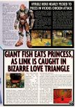 Scan of the article Hyrule Tattler published in the magazine Electronic Gaming Monthly 113, page 8