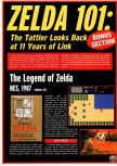 Scan de l'article Hyrule Tattler paru dans le magazine Electronic Gaming Monthly 113, page 12