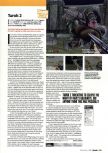 Scan of the review of Turok 2: Seeds Of Evil published in the magazine Arcade 01, page 2