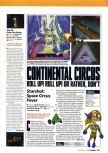 Scan of the review of Starshot: Space Circus Fever published in the magazine Arcade 01, page 1