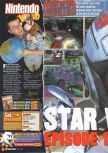 Scan of the review of Star Wars: Episode I: Racer published in the magazine Nintendo World 1, page 1