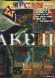 Scan du test de Quake II paru dans le magazine Nintendo World 2, page 2
