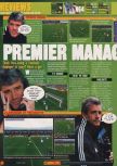 Scan of the review of Premier Manager 64 published in the magazine Nintendo World 2, page 1