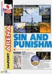 Scan of the review of Sin and Punishment: Successor of the Earth published in the magazine N64 51, page 1