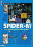 Scan du test de Spider-Man paru dans le magazine N64 51, page 1