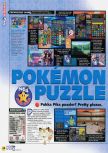 Scan of the review of Pokemon Puzzle League published in the magazine N64 52, page 1