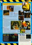 Scan of the walkthrough of Conker's Bad Fur Day published in the magazine N64 54, page 3
